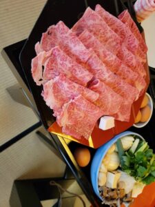 主人が畜産をしており、美味しいお肉をいただきました！